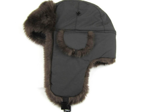 Trapper Hat with Faux Fur & Ear Flaps Ushanka Aviator Russian Hat for Serious Expeditions Serious Style Waterproof Windproof Thermal Shell for Winter Warmth Fits Men Women